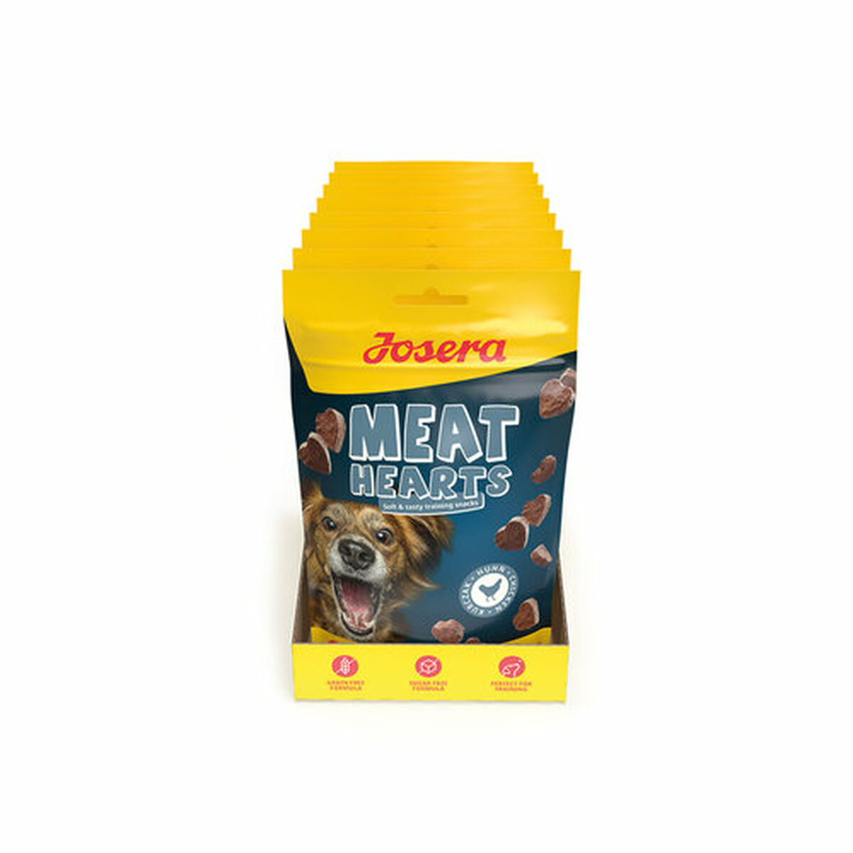 Snack para cães Josera Meat Hearts Frango 70 g